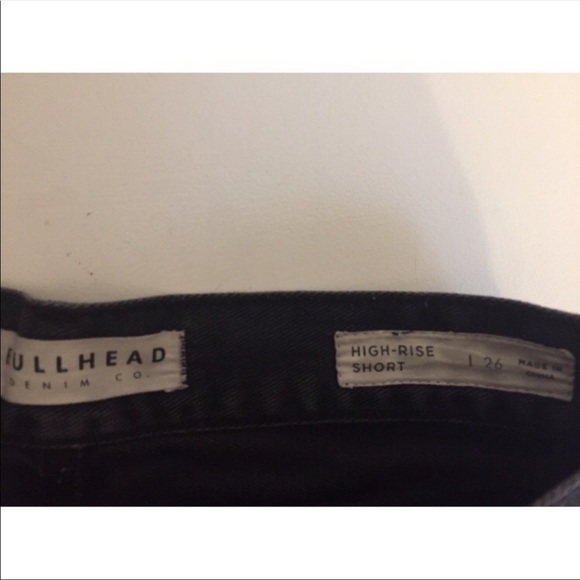 pacsun distressed black shorts - Picture 4 of 4